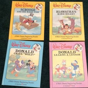 Lot of 4 Walt Disney Fun To Read Library
